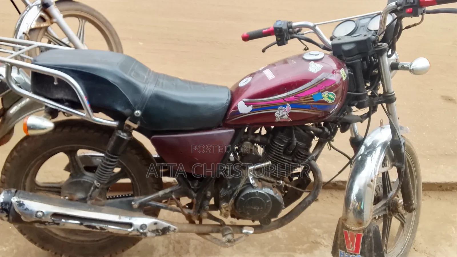 Haojue HJ125-8K 2019 Red