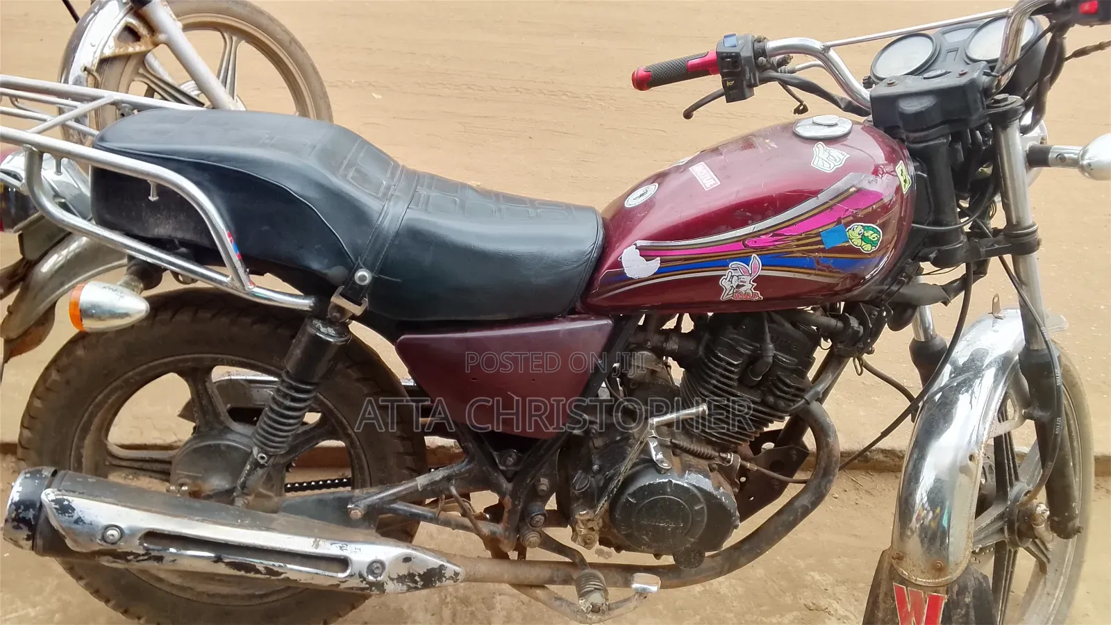 Haojue HJ125-8K 2019 Red