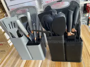 Complete 19pcs Kitchen Ladle Set With Knives