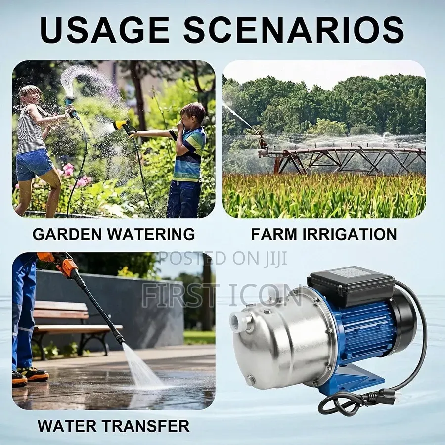 1.5Hp Stainless Steel Water Pump