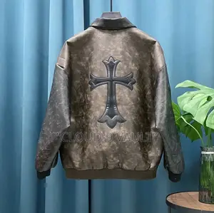 Chrome Hearts Vintage Cross Leather Jacket