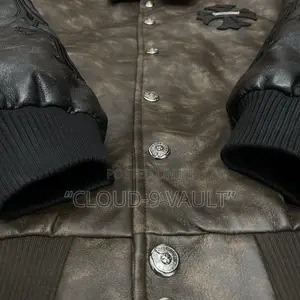 Chrome Hearts Vintage Cross Leather Jacket