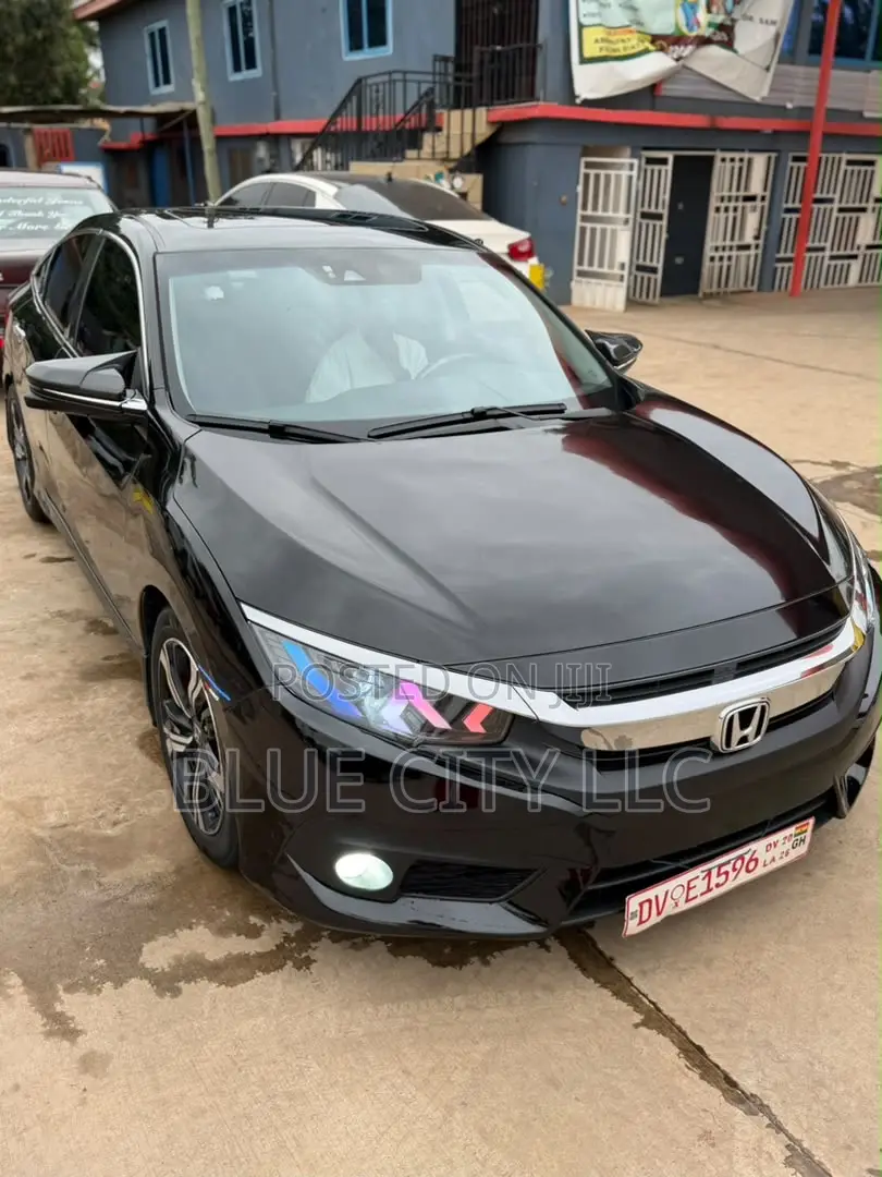 Honda Civic Touring 4dr Sedan (1.5L 4cyl) 2017 Black
