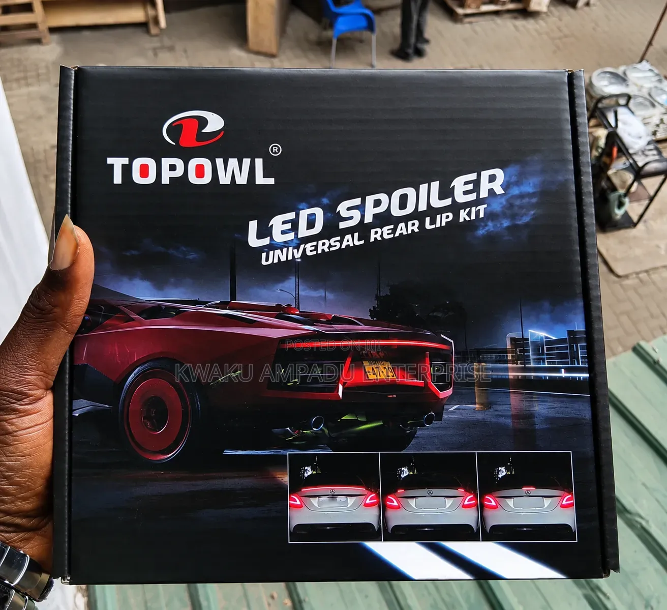 Universal LED Rear Spoiler Light Strip