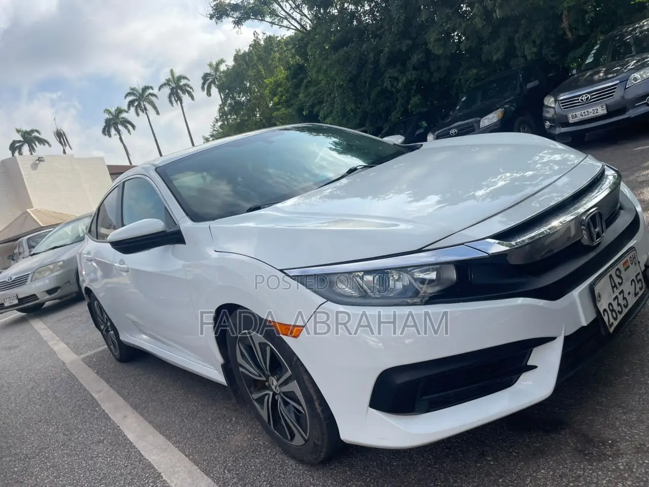 Honda Civic Sport Touring 4dr Hatchback (1.5L 4cyl) 2017 White