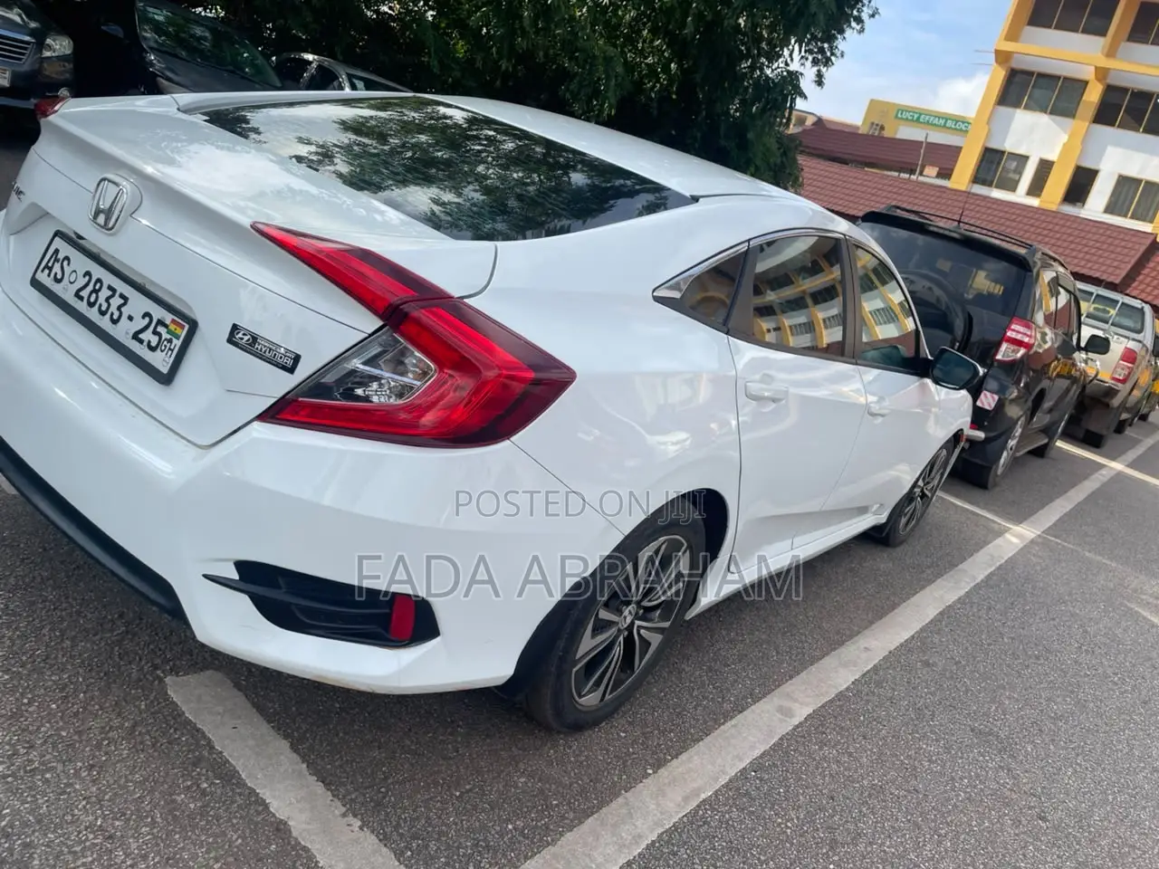 Honda Civic Sport Touring 4dr Hatchback (1.5L 4cyl) 2017 White