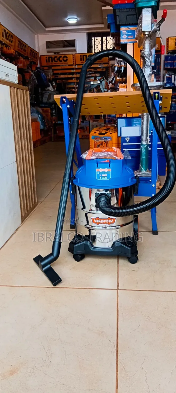 Wadfow Dry and Wet Vacuum Cleaner (20L)