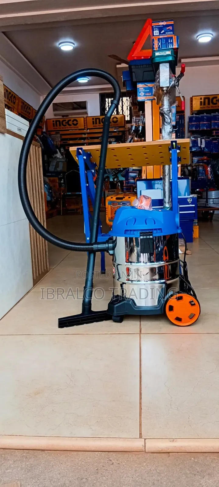 Wadfow Dry and Wet Vacuum Cleaner (20L)