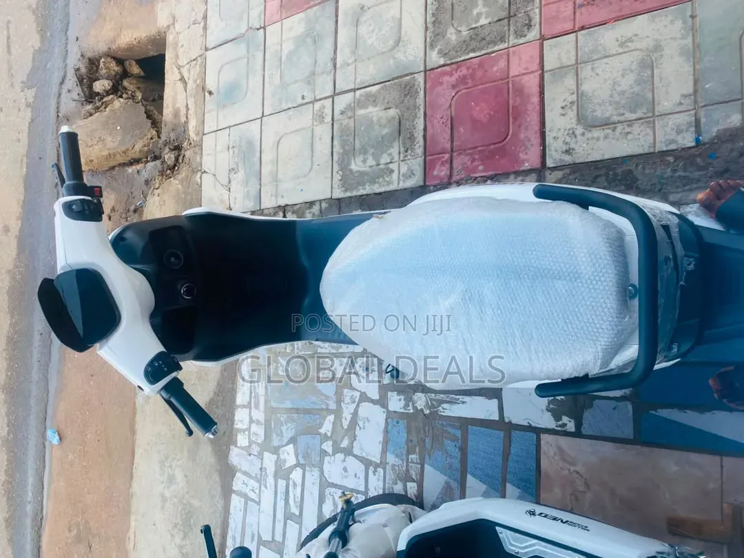 New Motorcycle 2026 White