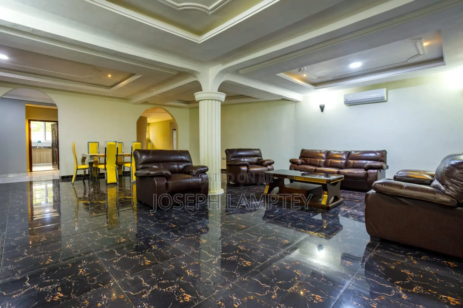 Furnished 3bdrm Apartment in Joseph Lamptey, American House for rent