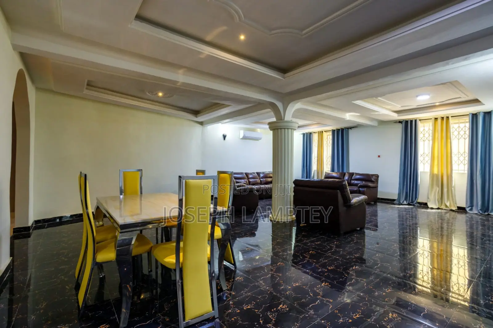Furnished 3bdrm Apartment in Joseph Lamptey, American House for rent