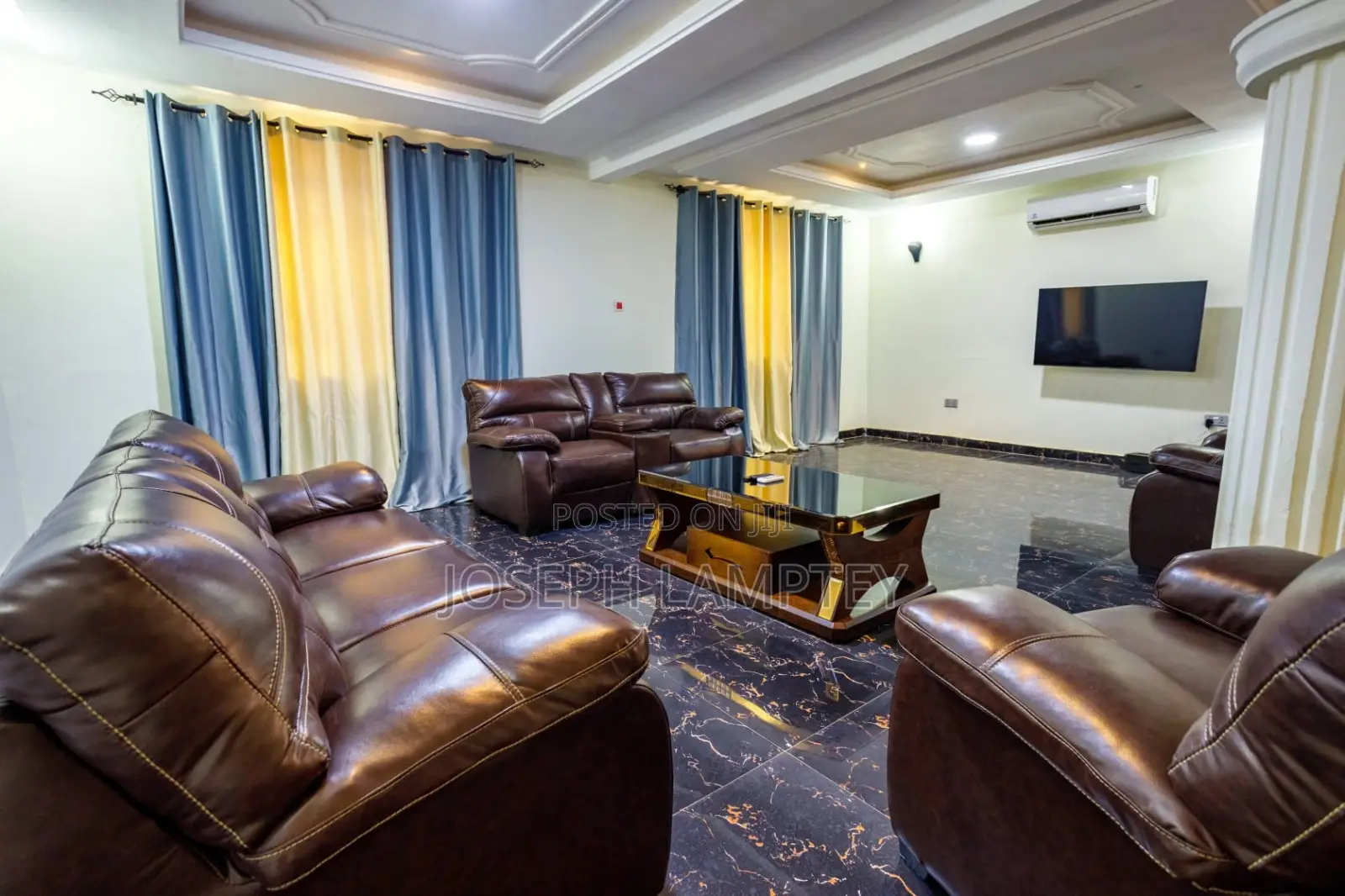 Furnished 3bdrm Apartment in Joseph Lamptey, American House for rent
