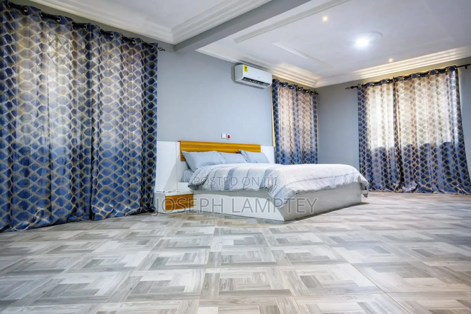 Furnished 3bdrm Apartment in Joseph Lamptey, American House for rent