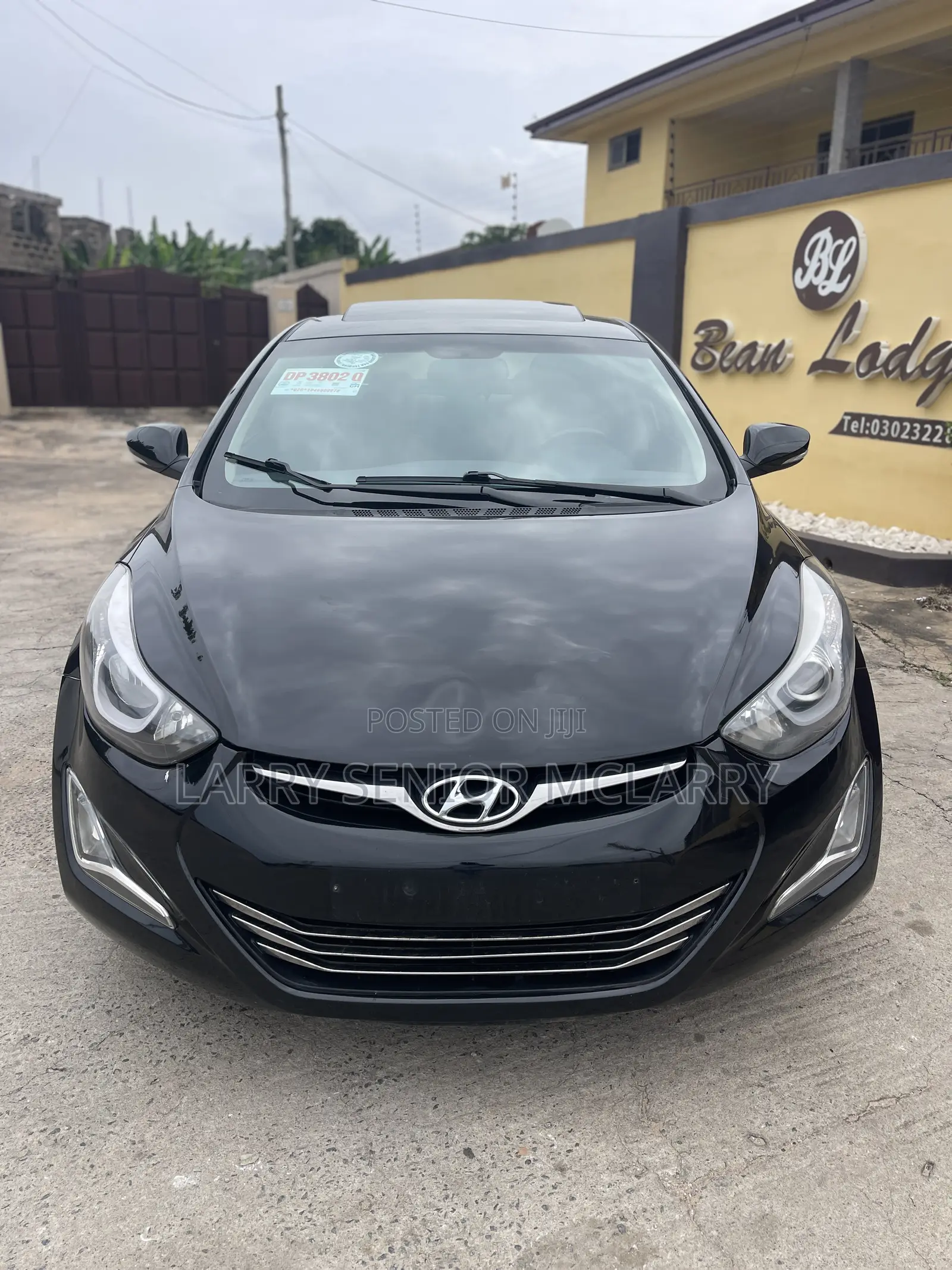 Hyundai Elantra Limited 4dr Sedan (1.8L 4cyl 6A) 2014 Black