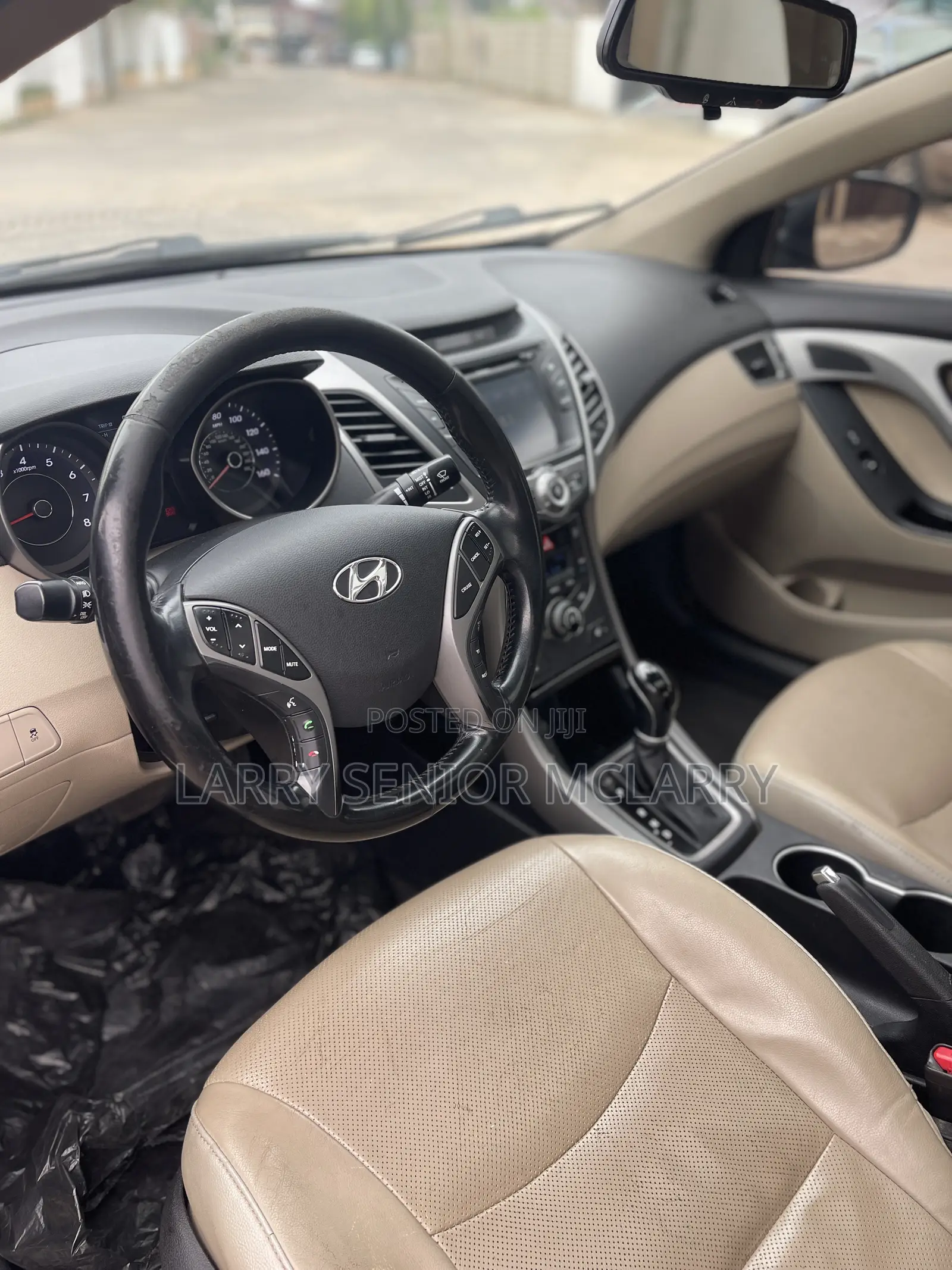 Hyundai Elantra Limited 4dr Sedan (1.8L 4cyl 6A) 2014 Black