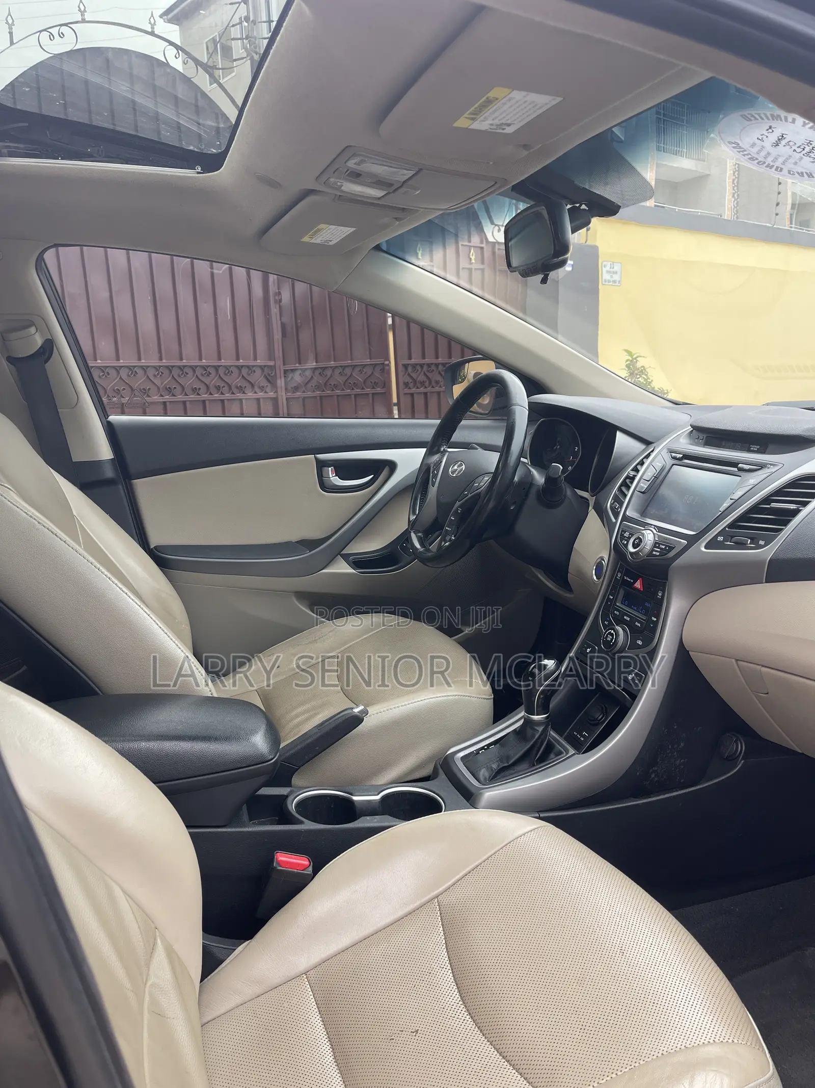 Hyundai Elantra Limited 4dr Sedan (1.8L 4cyl 6A) 2014 Black
