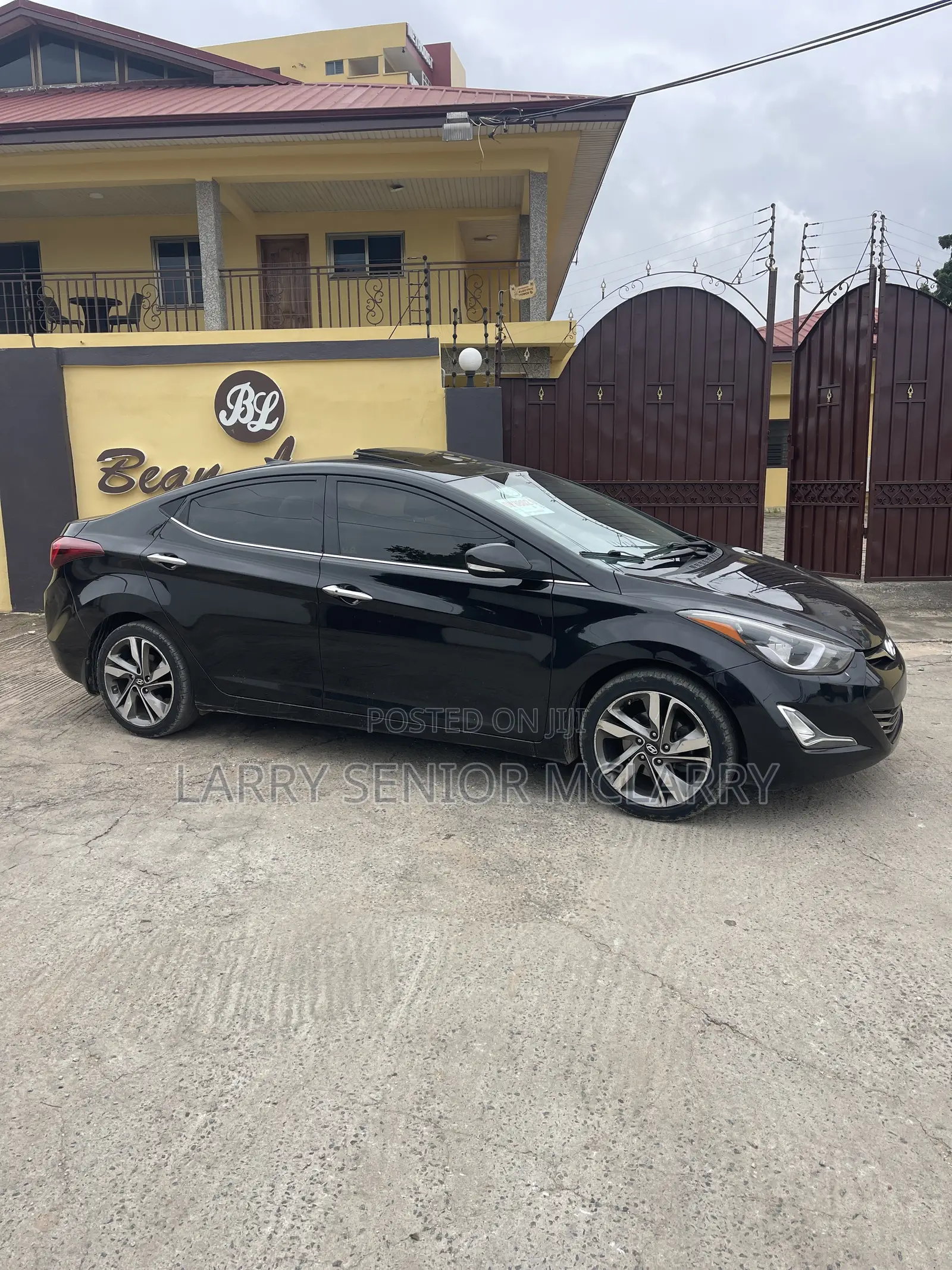 Hyundai Elantra Limited 4dr Sedan (1.8L 4cyl 6A) 2014 Black