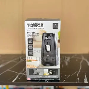 Tower Electric Can Opener 3 in 1