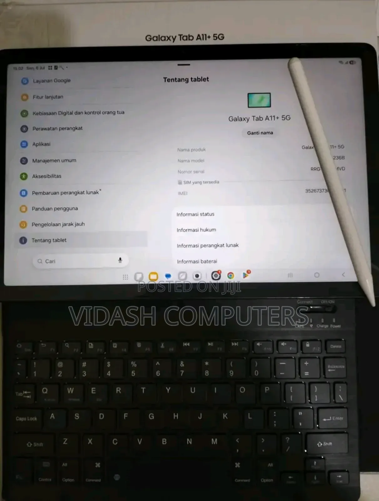 New Samsung Galaxy Tab A11+ 128 GB Black