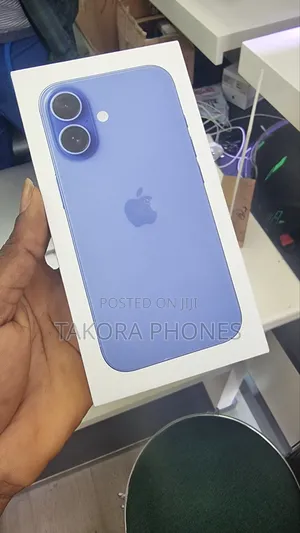 New Apple iPhone 16 128 GB Blue