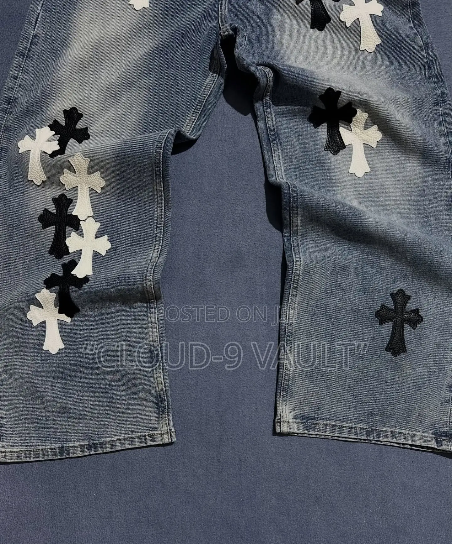 Chrome Hearts Baggy Jeans