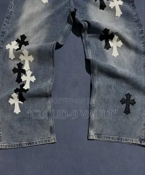 Chrome Hearts Baggy Jeans