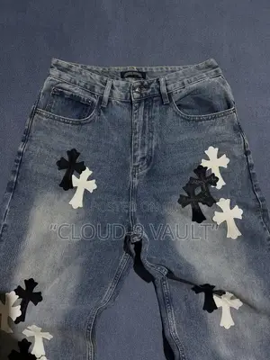 Chrome Hearts Baggy Jeans
