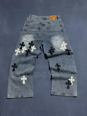 Chrome Hearts Baggy Jeans