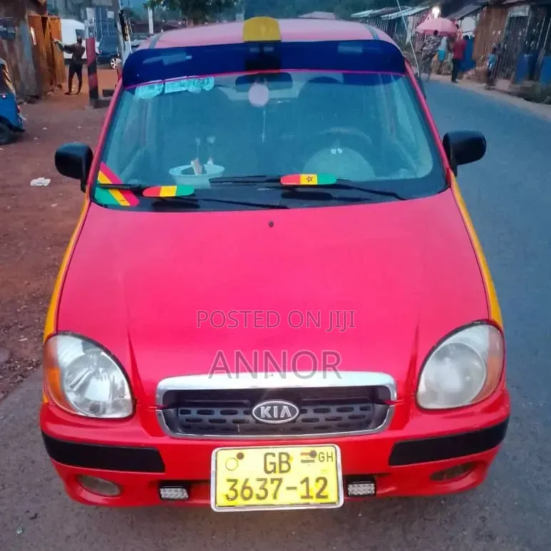 Kia Visto Automatic 2002 Red