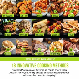 Tower Vortx Platinum Xpress 18-in-1 Air Fryer Oven - 30L