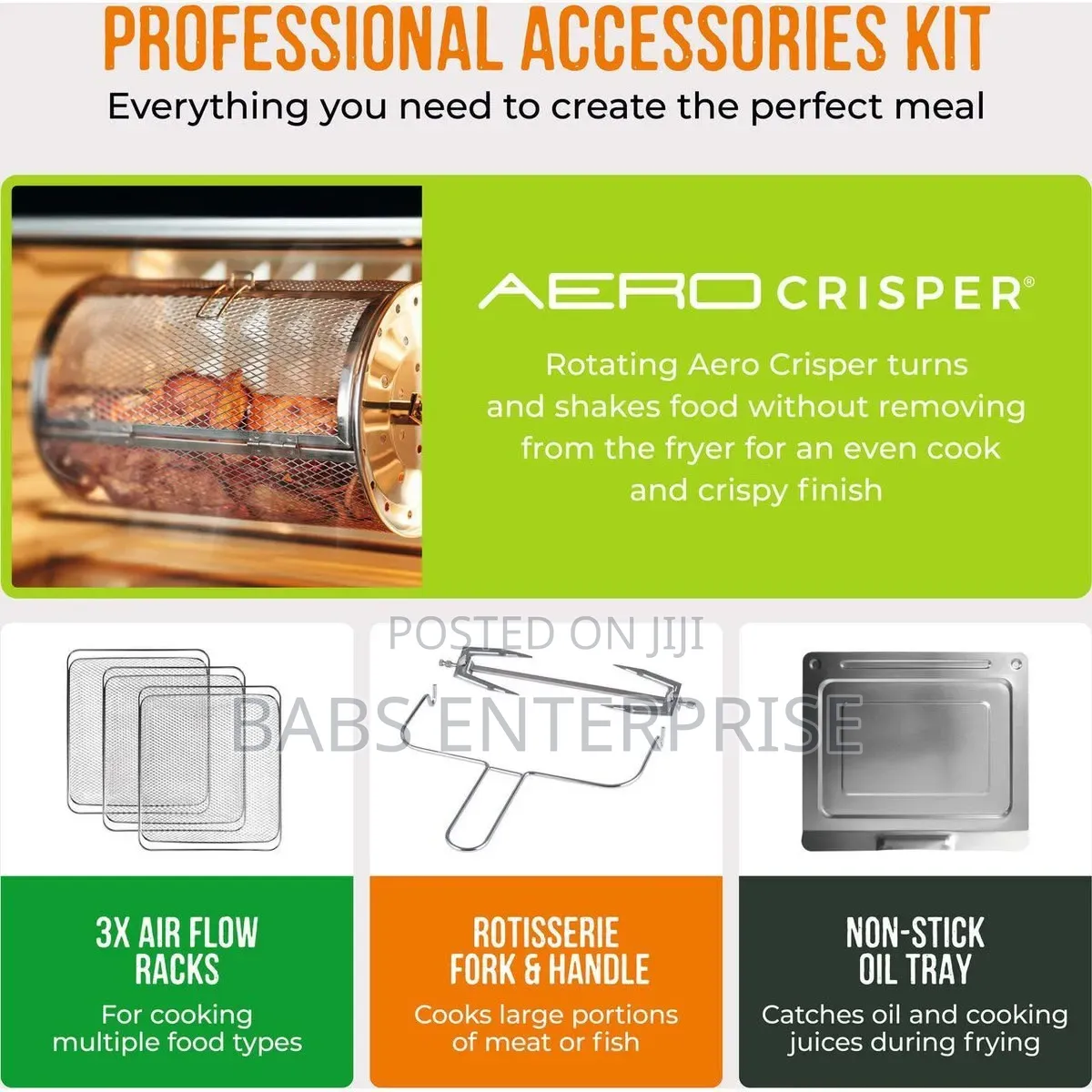 Tower Vortx Platinum Xpress 18-in-1 Air Fryer Oven - 30L