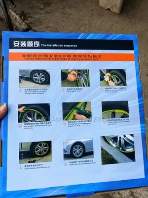 Car Wheel Rim Protector Strip (Anti-Collision Rim Guard) – Universal