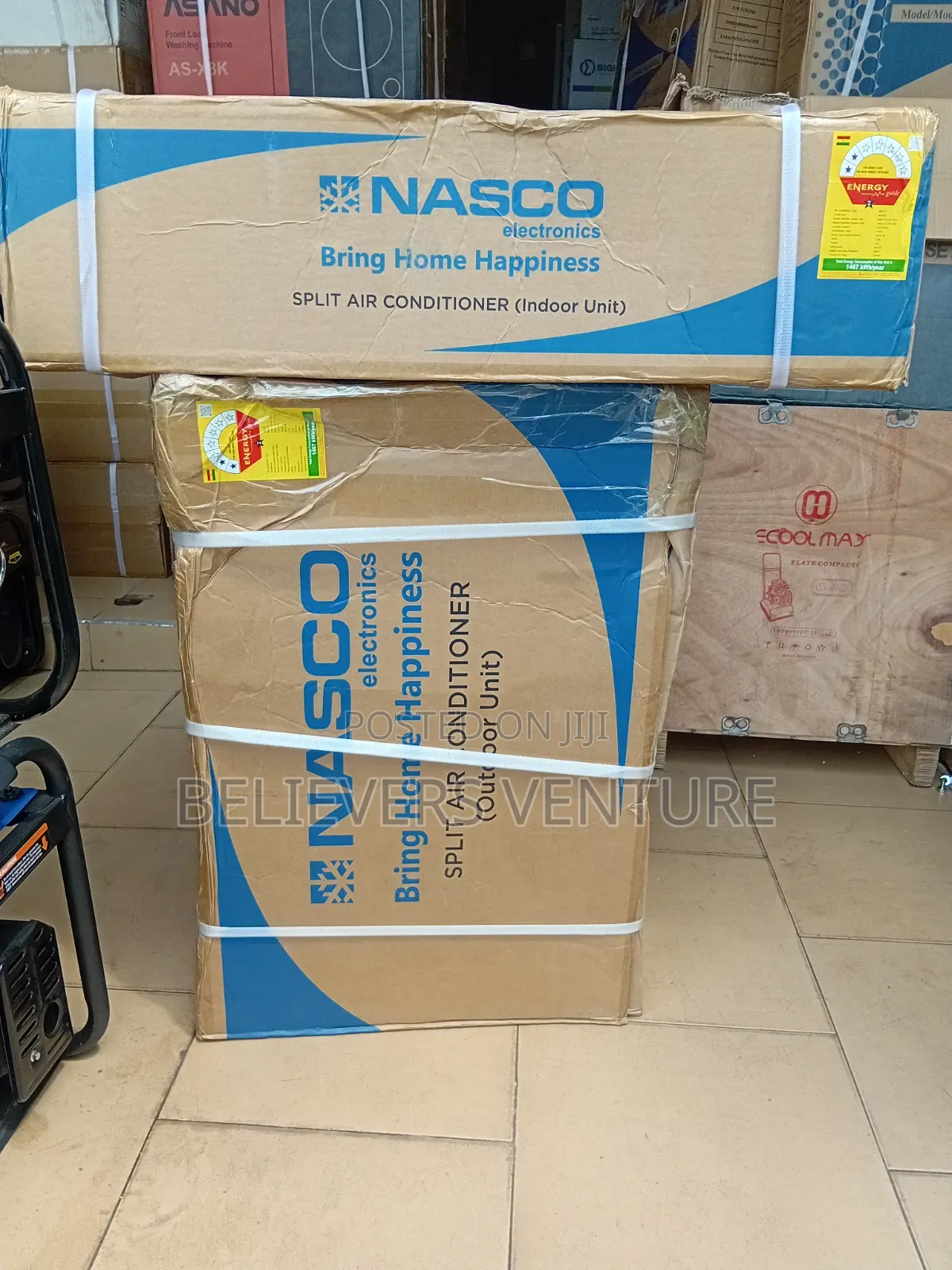Nasco 1.5HP Air Conditioner – Reliable Cooling All Year Round 1.5hp AC