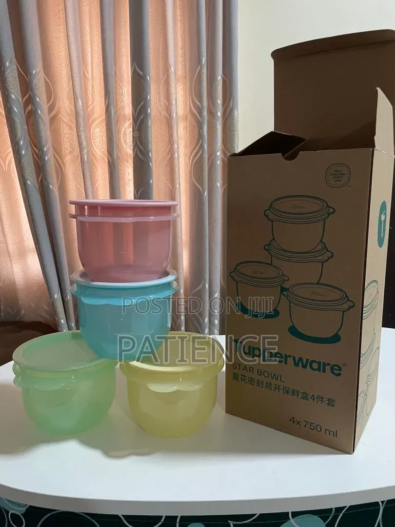 Tupperware Plastic Products for Storage of Food