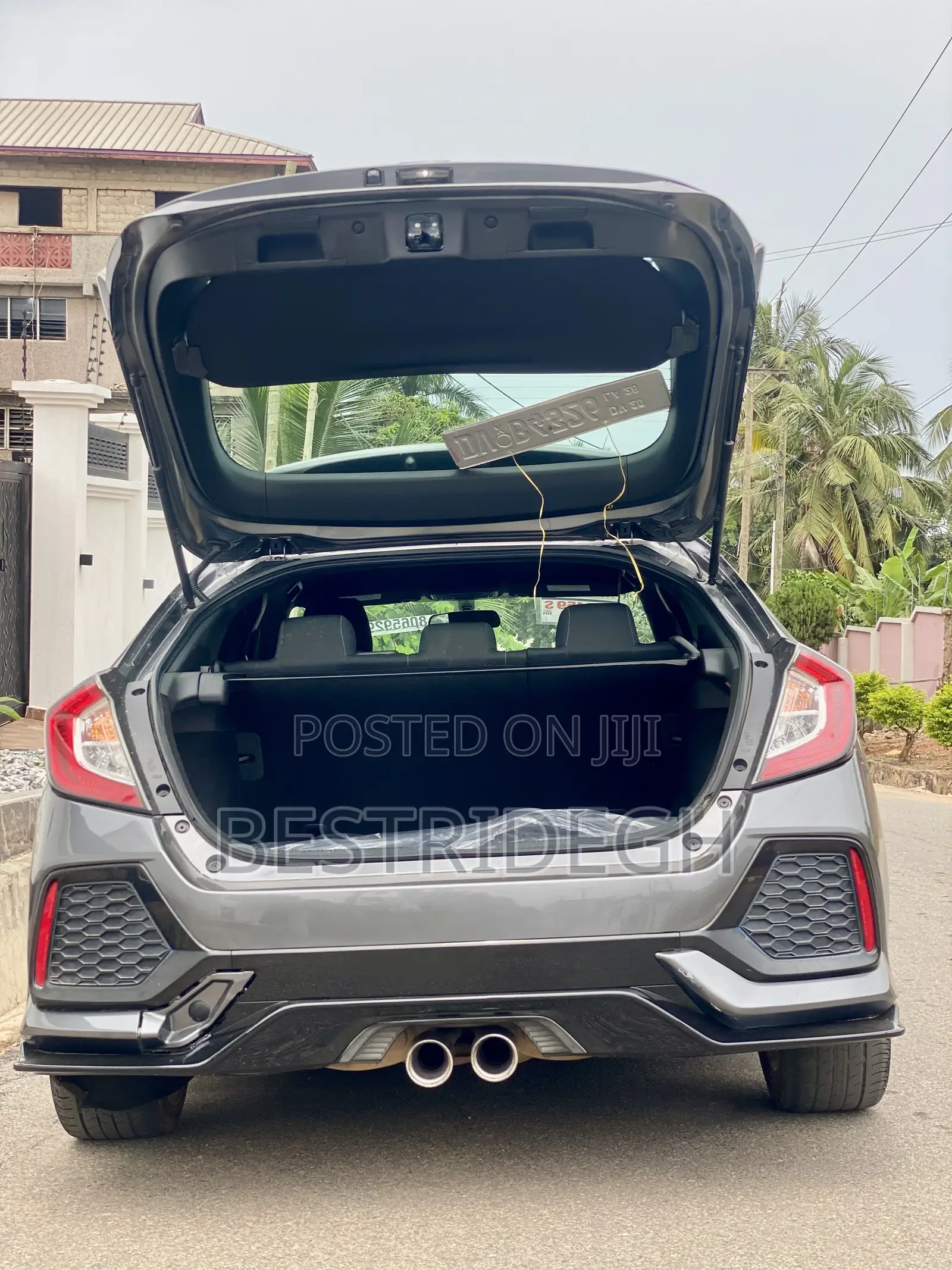 Honda Civic Sport 4dr Hatchback (1.5L 4cyl) 2017 Gray