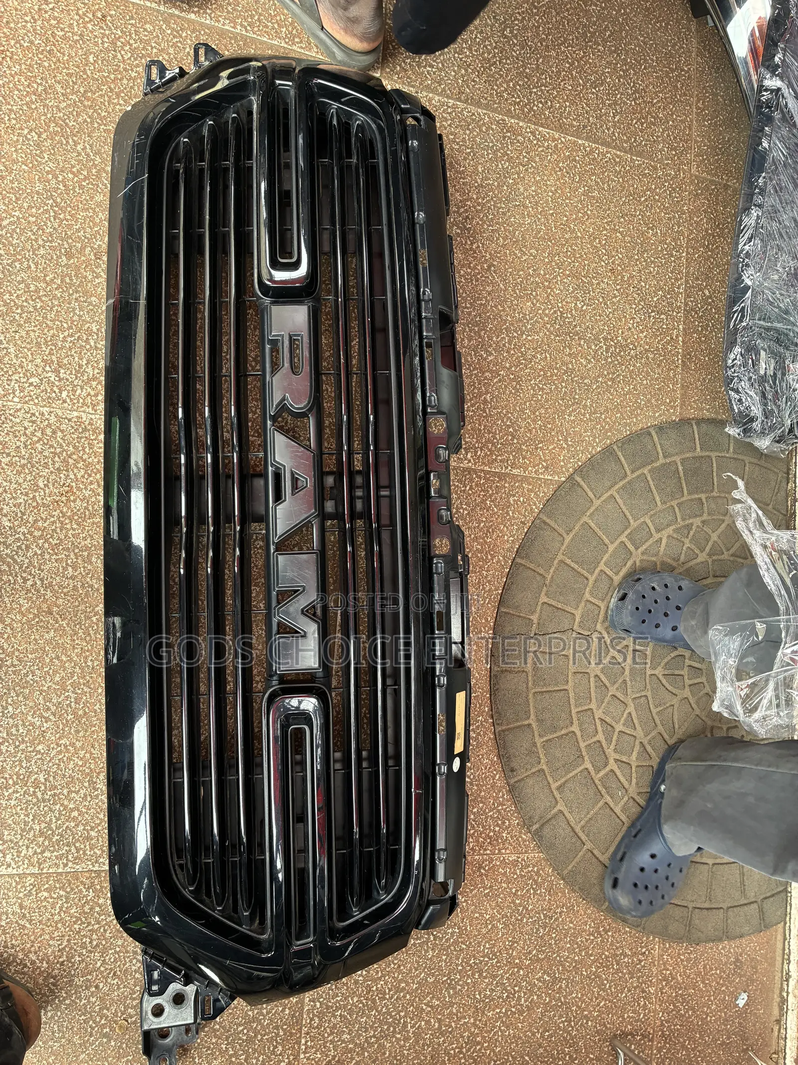Front Grill Ram 2014-2020 Black