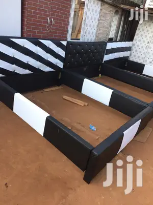 Leather Double Beds Promo