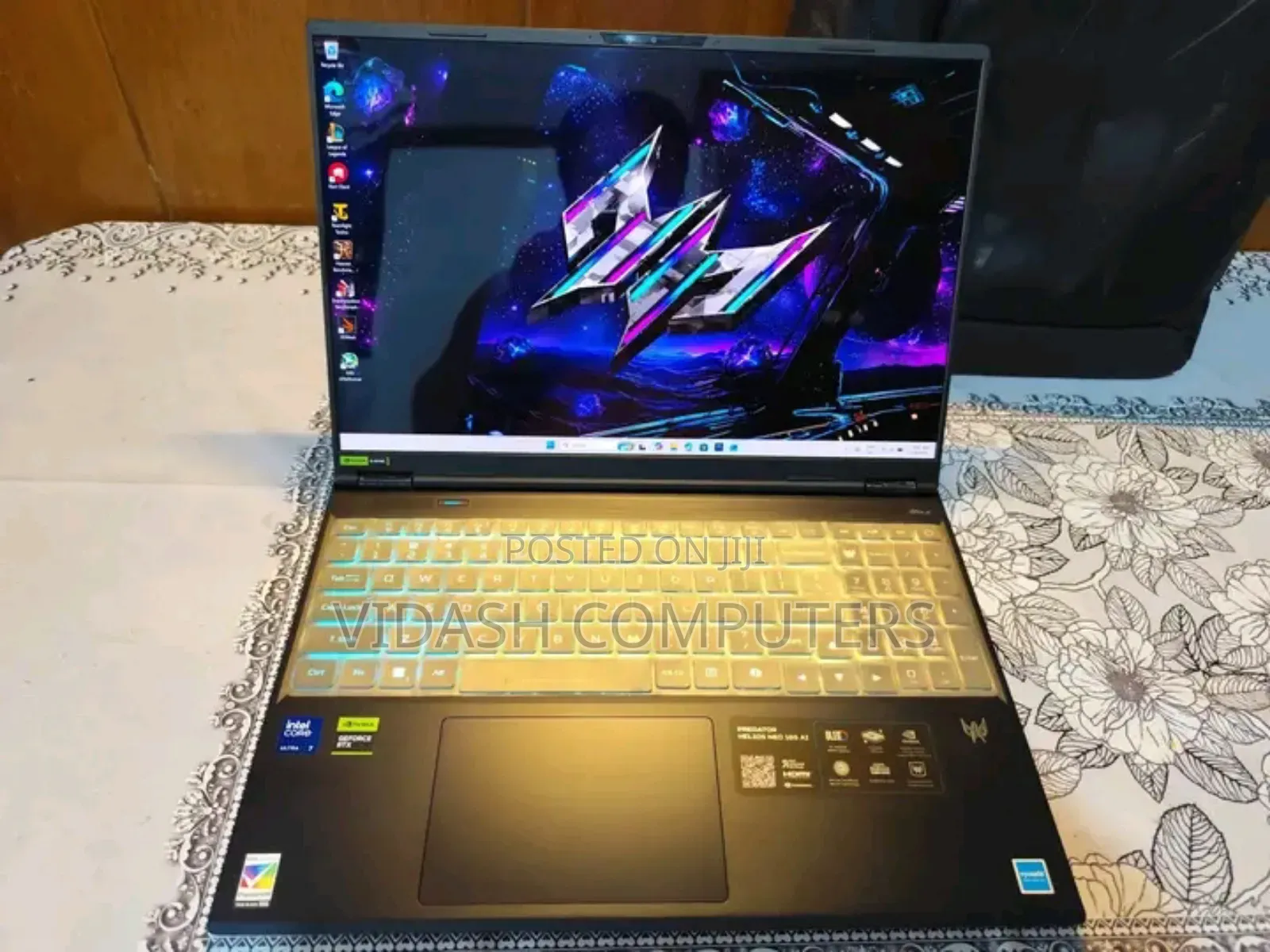 New Laptop Acer Predator Helios Neo 16 16GB Intel Core Ultra 7 SSD 1T