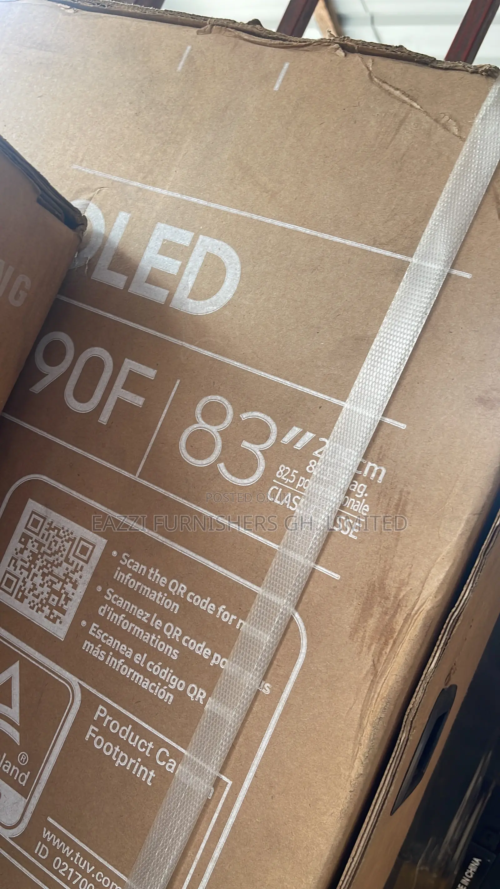 The Samsung 83" S93F Premium OLED Smart TV 144Hz, AI Vision HRD+ Uk