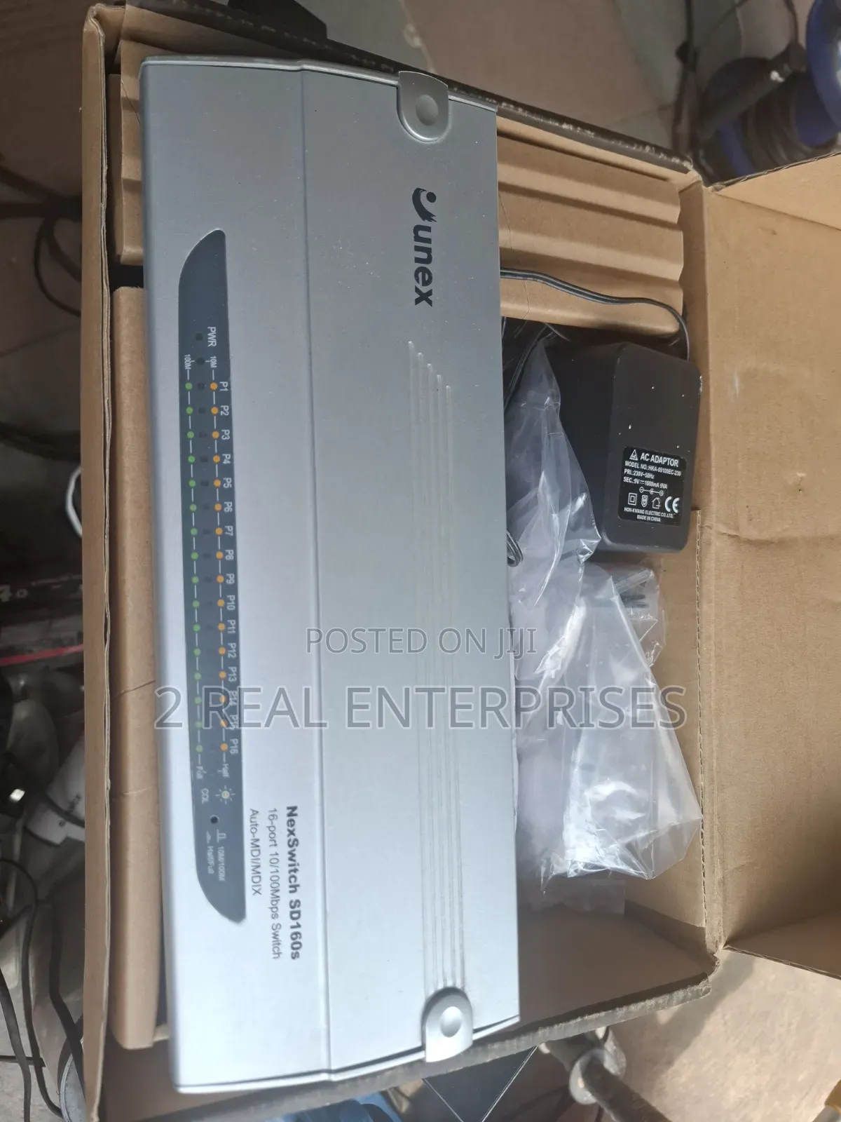 Unex Sd160s 16-Port 10/100mbps Nexswitch Network Switch