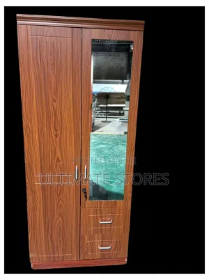Two-Door Foreign Wardrobe With Mirror