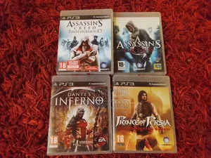 PS3 Assassin's Creed, Prince of Persia Dante's Inferno