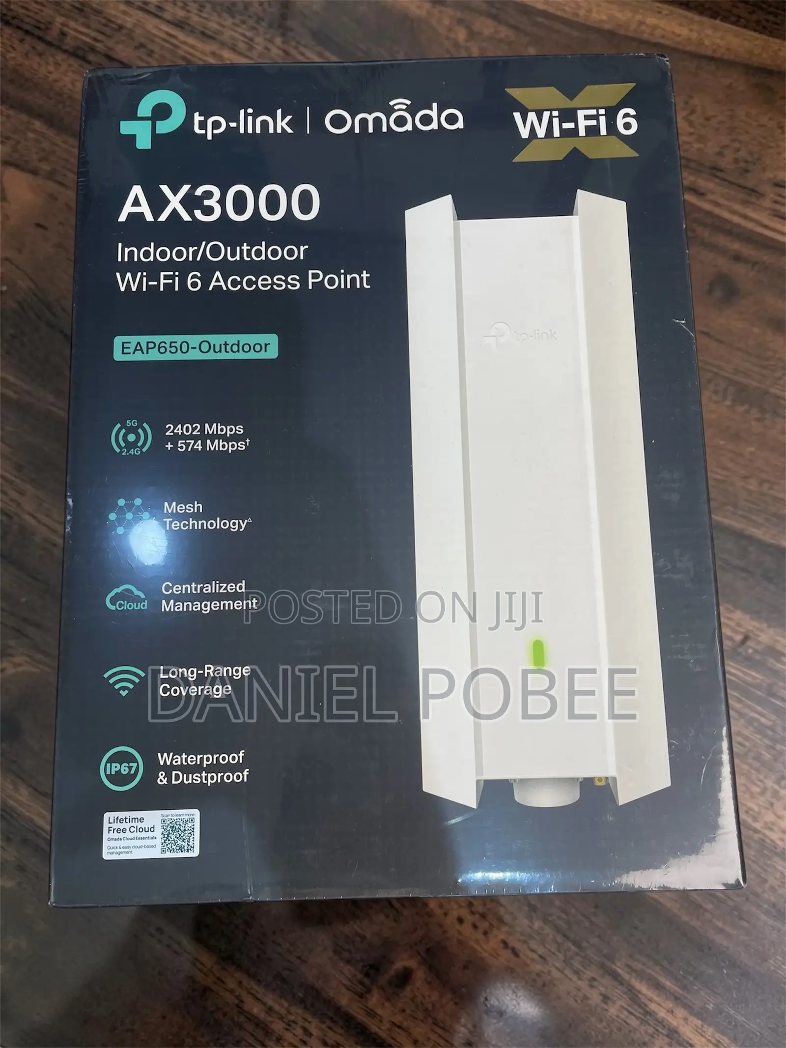 BRAND NEW TP-Link Omada EAP650-Outdoor AX3000 Wi-Fi 6 Outdoor