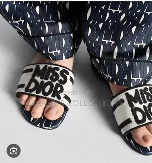 Miss Dior Luxury-Inspired Women’s Slide Sandals / Slippers With Box