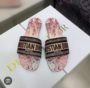 Miss Dior Luxury-Inspired Women’s Slide Sandals / Slippers With Box