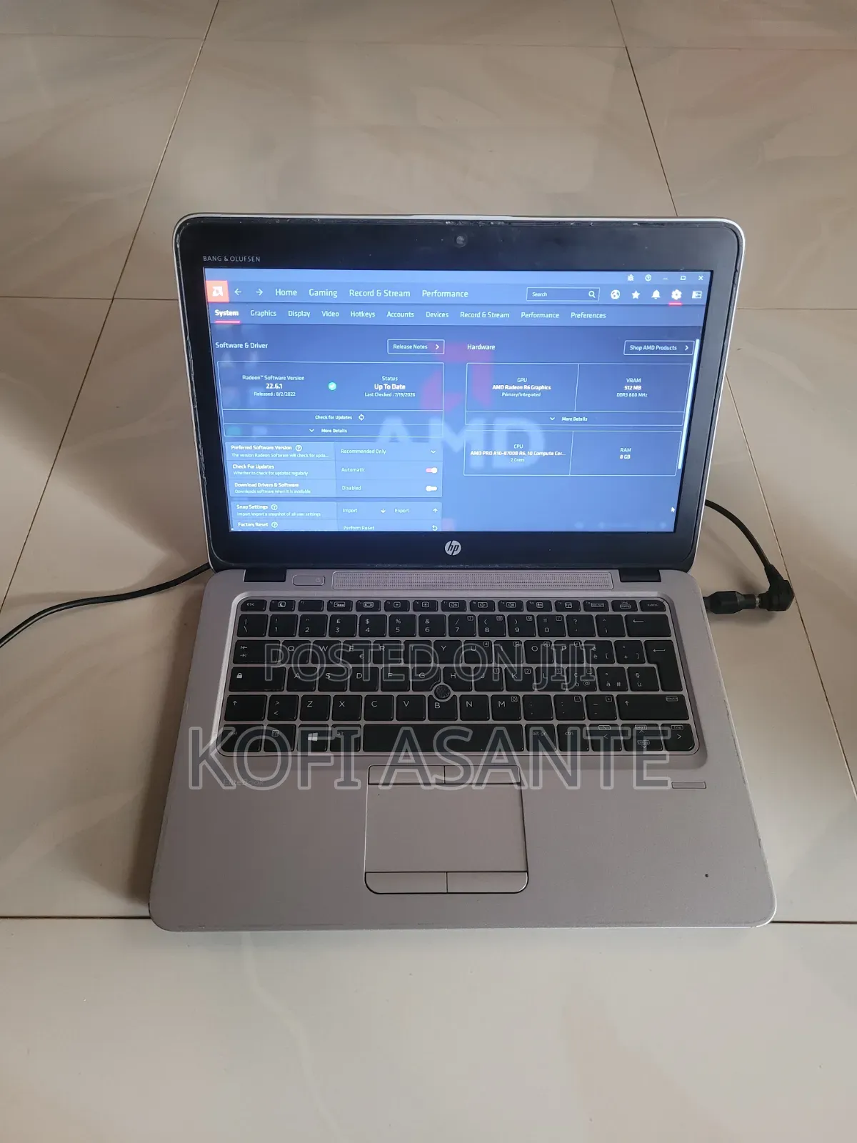 Laptop HP EliteBook 725 G4 8GB AMD A10 HDD 128GB