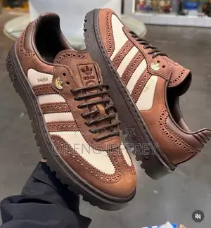 Original Adidas Samba WTR Brown/Gold
