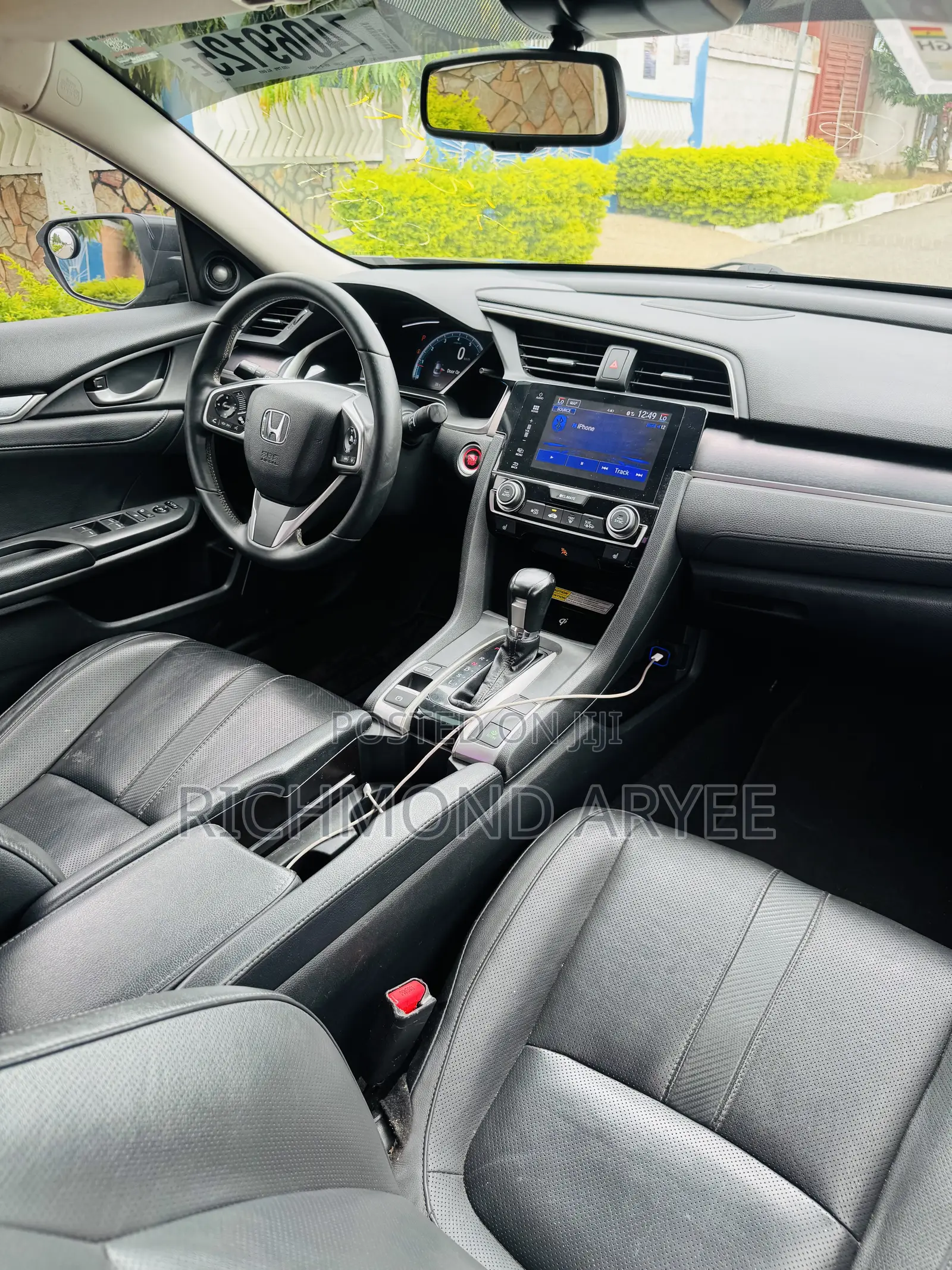 Honda Civic Touring 4dr Sedan (1.5L 4cyl) 2017 Black