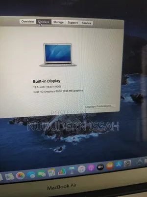 Laptop Apple MacBook Air 4GB Intel Core i5 SSD 256GB