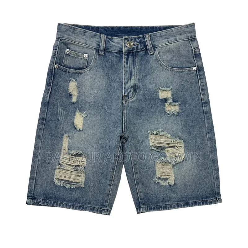 Premium Men's Denim Shorts – Strong Quality | Sizes 30–38